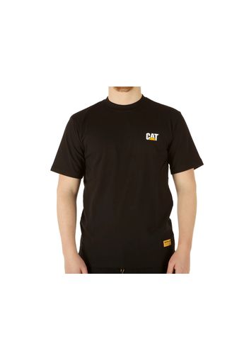 Caterpillar T Shirt Black, Taglia M Uomo Colore Giallo|Bianco|Nero