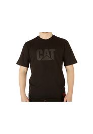 Caterpillar T Shirt Wheels Print Black, Taglia M Uomo Colore Nero