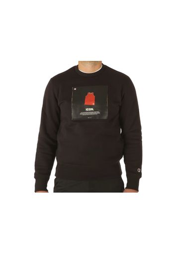 Champion Crewneck Sweatshirt, Taglia S Uomo Colore Nero