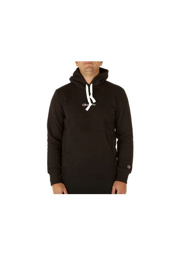 Champion Hooded Sweatshirt, Taglia M Uomo Colore Nero|Arancione