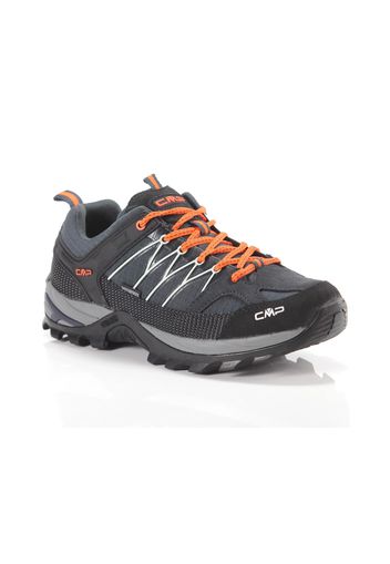 Cmp Rigel Low Trekking Shoes, Taglia 40 Uomo Colore Grigio|Nero|Arancione