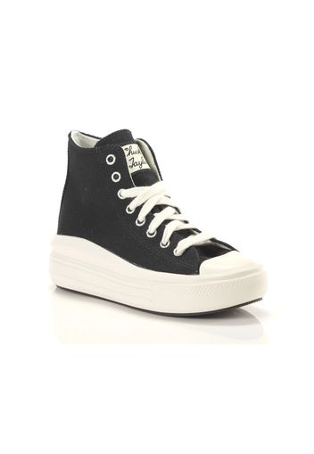 Converse Chuck Taylor All Star Hi Move, Taglia 39½ Donna Colore Bianco Panna|Nero