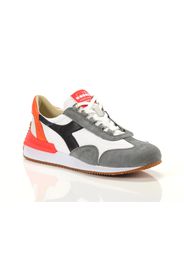 Diadora Heritage Equipe Mad Italia White Cherry Tomato, Taglia 7 Uomo Colore Grigio|Rosso|Bianco