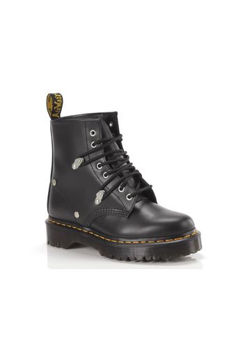 Dr Martens 1460 Bex Stud Black Fine Haircell, Taglia 3 Donna Colore Giallo|Nero