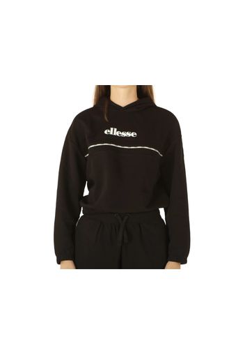 Ellesse Hoodie Tape Black, Taglia M Donna Colore Bianco|Nero