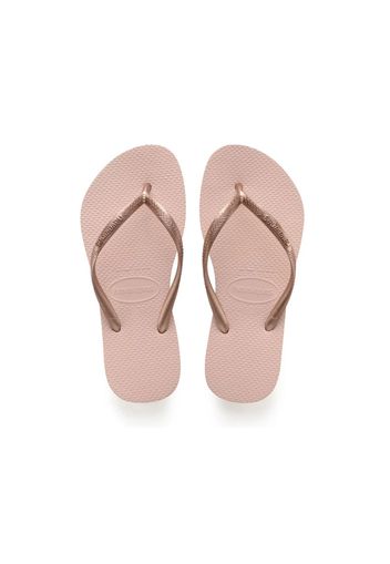 Havaianas Slim, Taglia 37-38 Donna Colore Rosa|Oro