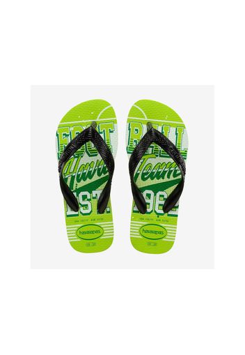 Havaianas Havaianas Kids Athletic Lemon Green, Taglia 27-28 Ragazzo Colore Bianco|Nero|Verde