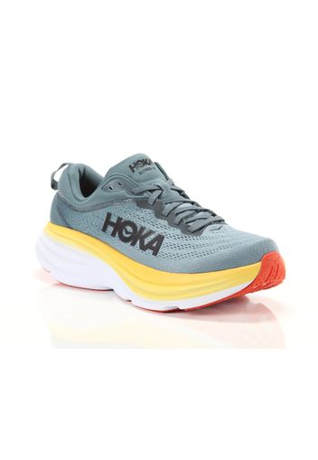 Hoka Bondi 8, Taglia 11½ Uomo Colore Giallo|Grigio|Bianco