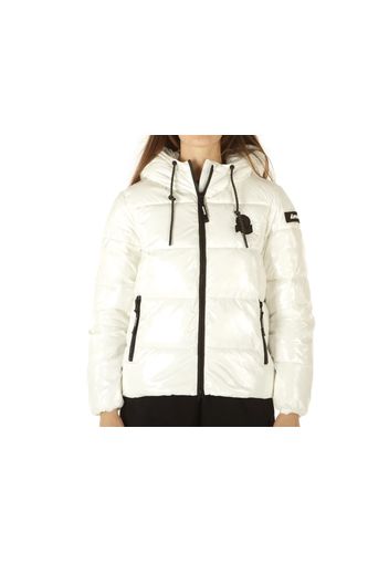 Invicta Giubbino Basico Feltro Glossy Bianco, Taglia S Donna Colore Bianco|Nero