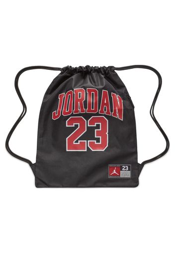 Jordan Jersey Gym Sack, Taglia Taglia Unica Unisex Colore Rosso|Nero