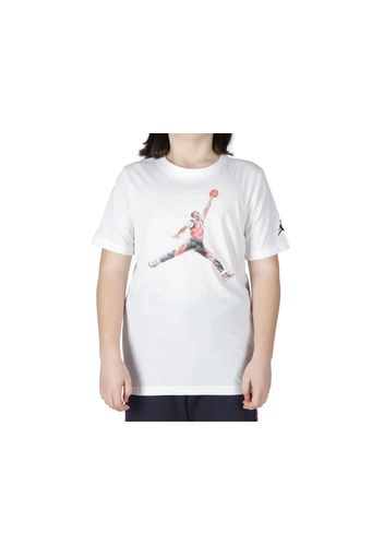 Jordan Watercolor Jumpman Ss Tee, Taglia Xl Bimbo/Ragazzo Colore Bianco