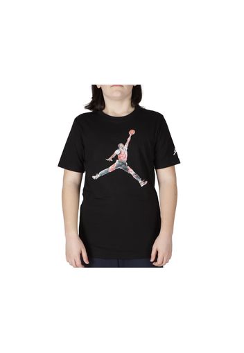 Jordan Watercolor Jumpman Ss Tee, Taglia M Bimbo/Ragazzo Colore Nero