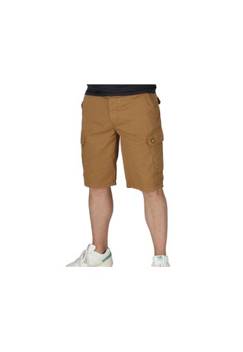 Lyle & Scott Wembley Cargo Short Biscuit, Taglia 36 Uomo Colore Marrone Chiaro