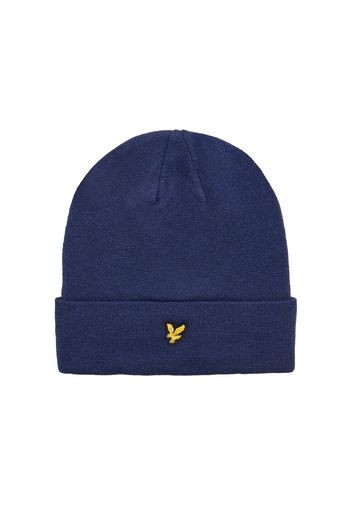 Lyle & Scott Beanie Dark Navy, Taglia Taglia Unica Unisex Colore Blu Navy