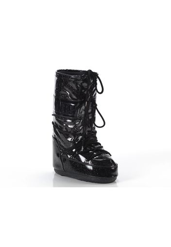 Moon Boot Moon Boot Icon Glitter Black, Taglia 39-41 Donna Colore Bianco Sporco