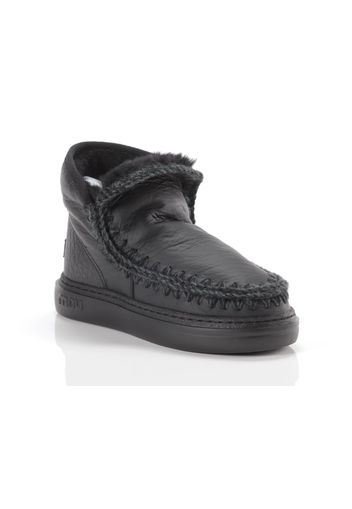 Mou Eskimo Sneaker Bold Nubuck Black, Taglia 38 Donna Colore Nero