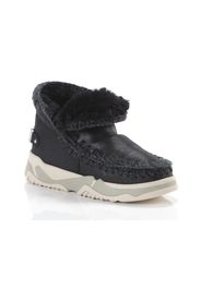 Mou Eskimo Trainer Cracked Black Grey, Taglia 39 Donna Colore Beige|Grigio|Nero