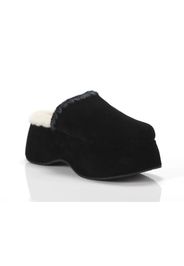 Mou Chunky Platform Suede Black, Taglia 38 Donna Colore Nero