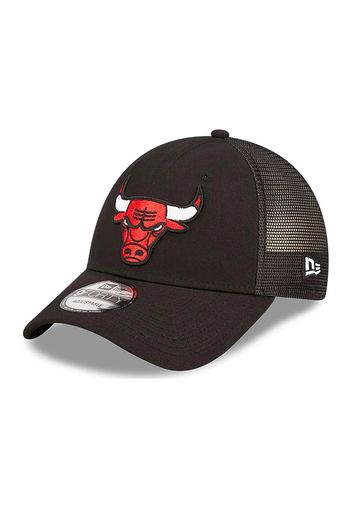 New Era 9Forty Home Field Trucker Chicago Bulls, Taglia Taglia Unica Unisex Colore Rosso|Bianco|Nero