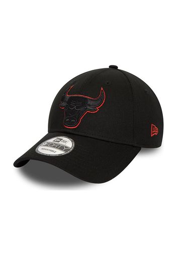 New Era Metallic Outline 9Forty, Taglia Taglia Unica Unisex Colore Rosso|Nero