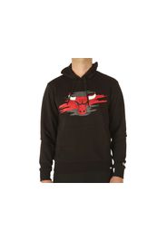 New Era Nba Tear Logo Hoody Chicago Bulls, Taglia Xl Uomo Colore Grigio|Rosso|Nero