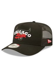 New Era Logo Overlay Trucker Chicago Bulls, Taglia Taglia Unica Unisex Colore Rosso|Bianco|Nero