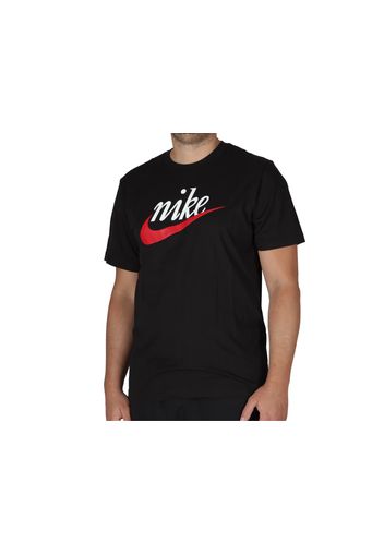 Nike M Nsw Tee Futura 2, Taglia L Uomo Colore Rosso|Nero