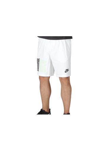 Nike M Nk Df Strt5 8In Shrt Hbr, Taglia L Uomo Colore Bianco