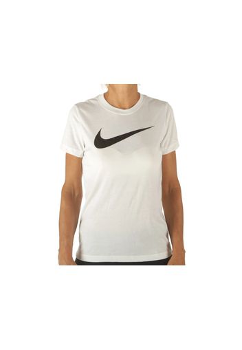 Nike Nike Park20 Swoosh Tee, Taglia M Donna Colore Bianco|Nero