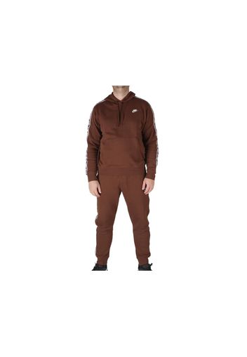 Nike M Nk Club Flc Gx Hd Trk Suit, Taglia M Uomo Colore Marrone