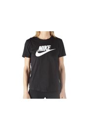 Nike Nsw Club Ss Tee Icn Ftra, Taglia L Donna Colore Bianco|Nero