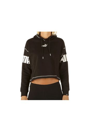 Puma Puma Power Hoodie, Taglia S Donna Colore Bianco|Nero