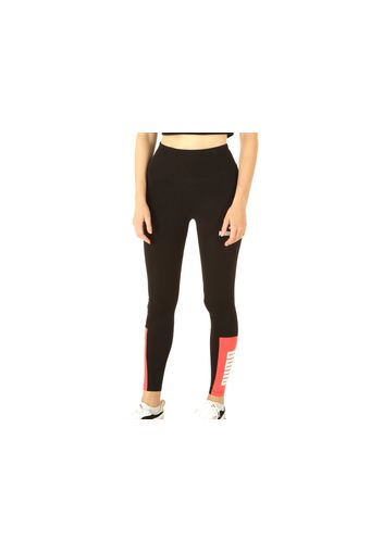 Puma Puma Power Colorblock Leggins, Taglia L Donna Colore Rosa|Nero