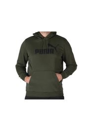 Puma Ess Big Logo Hoodie, Taglia M Uomo Colore Verde