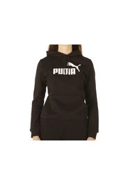 Puma Logo Hoodie, Taglia Xs Donna Colore Bianco|Nero