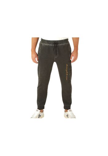 Pyrex Pantalone Uomo In Felpa Nero, Taglia S Uomo Colore Grigio|Ocra|Nero