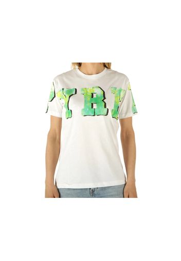 Pyrex Maglia In Jersey Donna Bianco, Taglia S Donna Colore Bianco|Verde