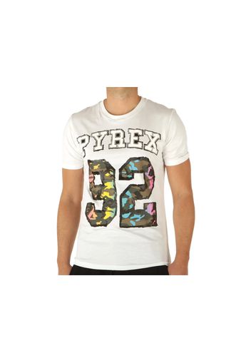 Pyrex Maglia In Jersey Uomo Bianco, Taglia L Uomo Colore Bianco