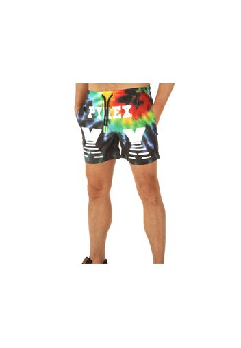 Pyrex Boxer Medio Tie Die Bianco, Taglia Xl Uomo Colore Rosso|Nero|Verde