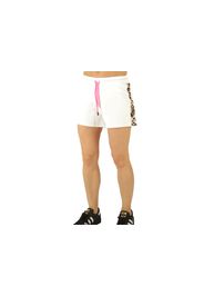 Pyrex Shorts Donna In Felpa Bianco, Taglia M Donna Colore Beige|Fucsia|Bianco