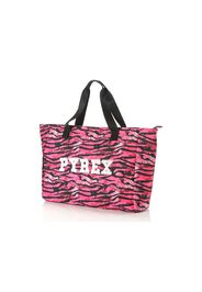 Pyrex Borsa Mare Zebrato Bianco, Taglia Taglia Unica Donna Colore Fucsia|Bianco|Nero