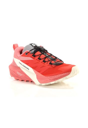 Salomon Sense Ride 5 W Tea Rose Fiery Red Vanilla, Taglia 6 Donna Colore Rosa|Rosso|Bianco