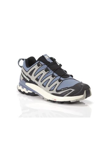 Salomon Xa Pro 3D V9 Gtx Flint Stone Black Ghost, Taglia 7 Uomo Colore Beige|Nero|Azzurro