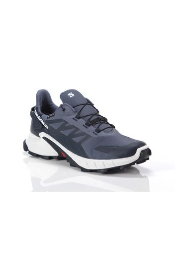 Salomon Supecross 4 Gtx Grisaille White Carbon, Taglia 8½ Uomo Colore Grigio|Blu