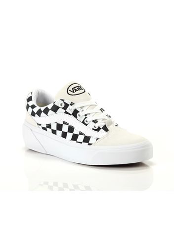 Vans Ua Shape Ni Checkerboard, Taglia 40 Donna Colore Bianco|Nero