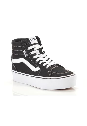 Vans Wm Filmore Hi Platform Black White, Taglia 39 Donna Colore Bianco|Nero