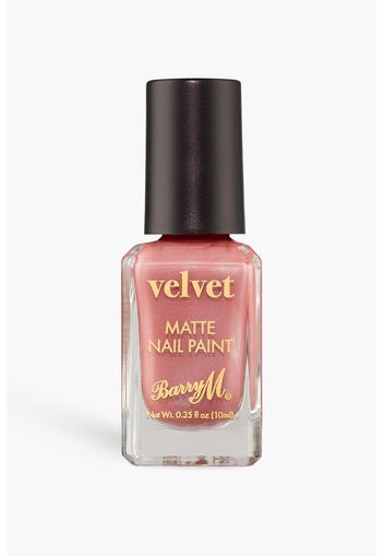 Smalto per unghie Barry M Velvet Nail Paint - Oyster Pink, Rosa