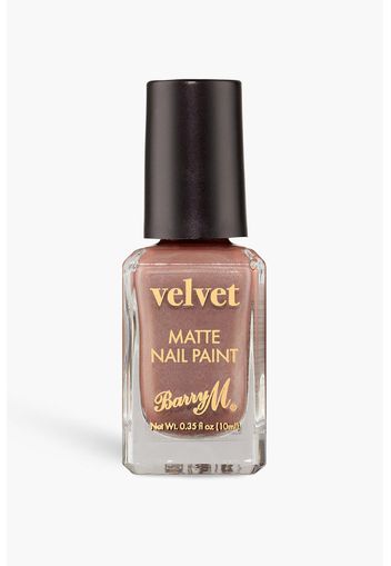 Smalto per unghie Barry M Velvet Nail Paint - Crushed Ribbon, Color Carne