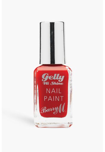 Smalto per unghie Barry M Gelly Nail Paint - Blood Orange, Rosso