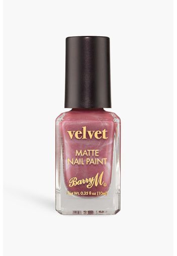 Smalto per unghie Barry M Velvet Nail Paint - Modern Mauve, Malva